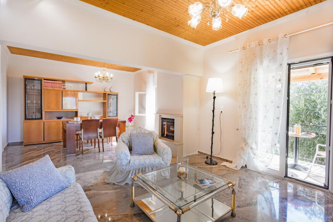 Olive Tree House Villa Evropouloi ภายนอก รูปภาพ